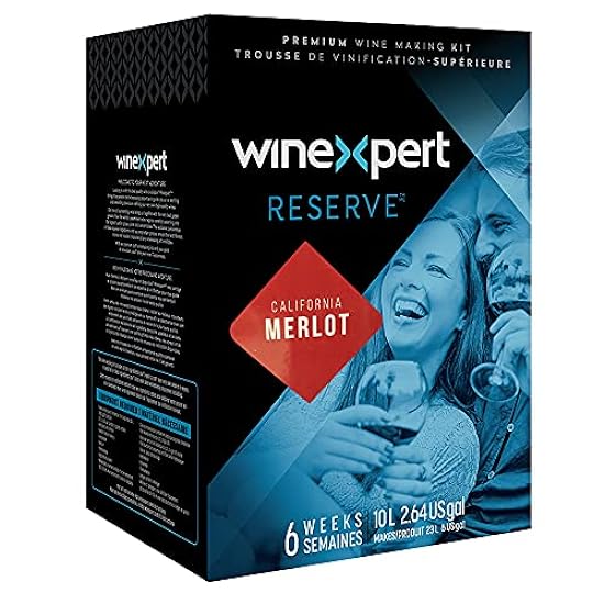 Reserve California Merlot Wine Ingredient Kit 983528145
