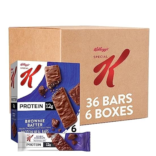 Special K Protein Meal Bar, Double Chocolate, 6-Count Bars (Pack of 3) 481861166